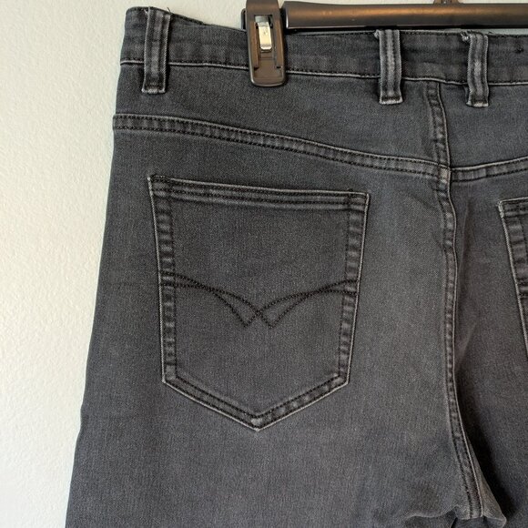 TOLL Men's Jeans Black 36 x 34 - Picture 4 of 11